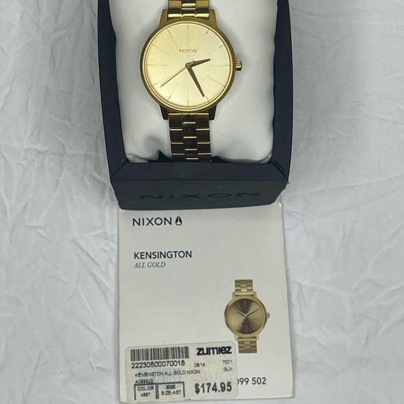 Kensington All Gold Nixon watch main image 4